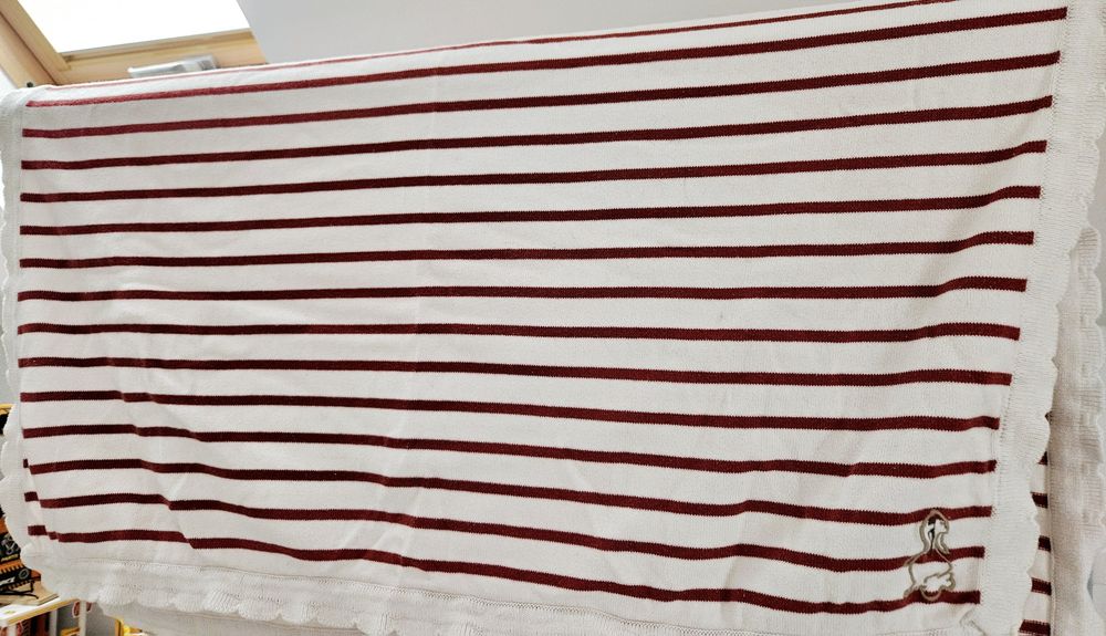 Koc kocyk ikea królik zająć falbanka 80 100