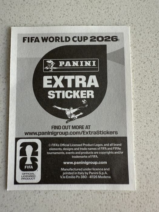 Extra Sticker Base - Erling Haaland - Mundial 2026