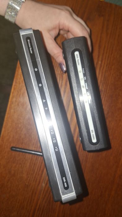 Роутер D-Link DIR-400 + ADSL модем DSL-2500U (комплект)