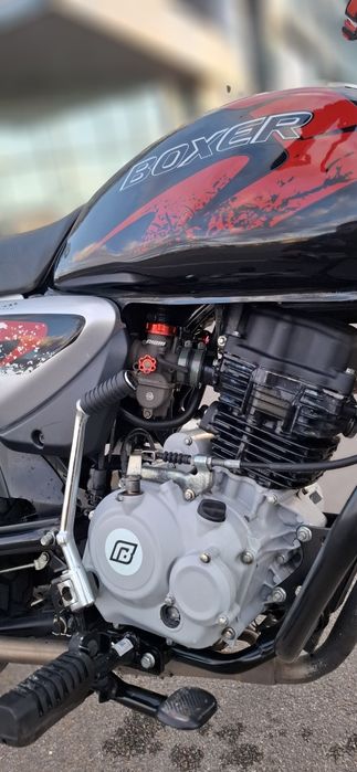 Bajaj Boxer 150 Disk тюнинг, кофр в подарок, отличное состояние
