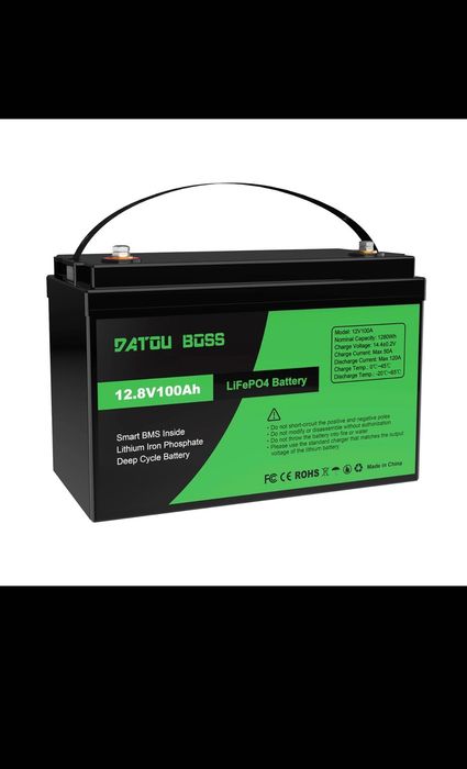 Літій-іонний акумулятор 100Ah 12V LiFePO4 BMS