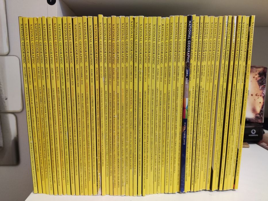 National Geographic Magazines, since 2013