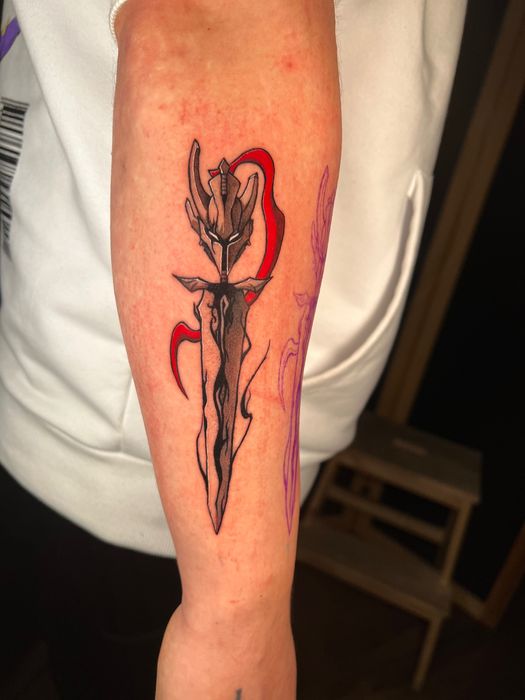 Tatuaż od praktykanta/koszt materiałów