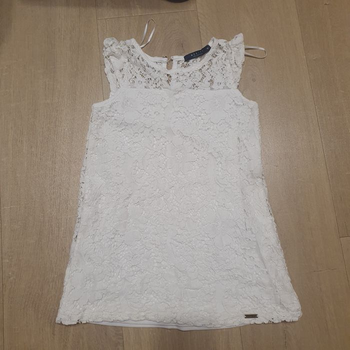Bluzka roz 110 koronkowa Mohito biała elegancka