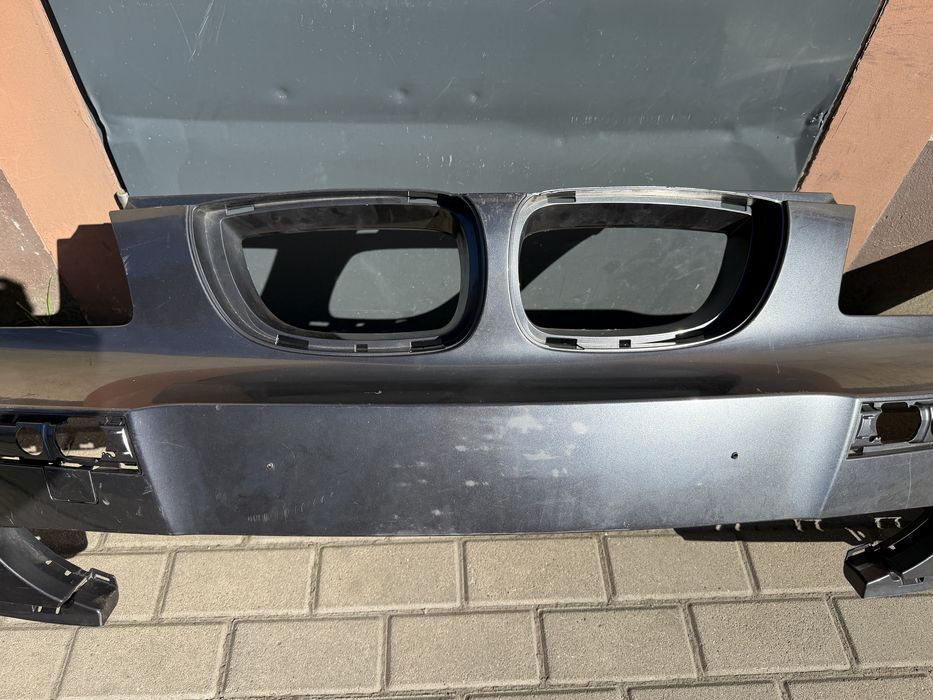 Zderzak przód BMW 1 E87 04-07r. oryginał szary metalik
