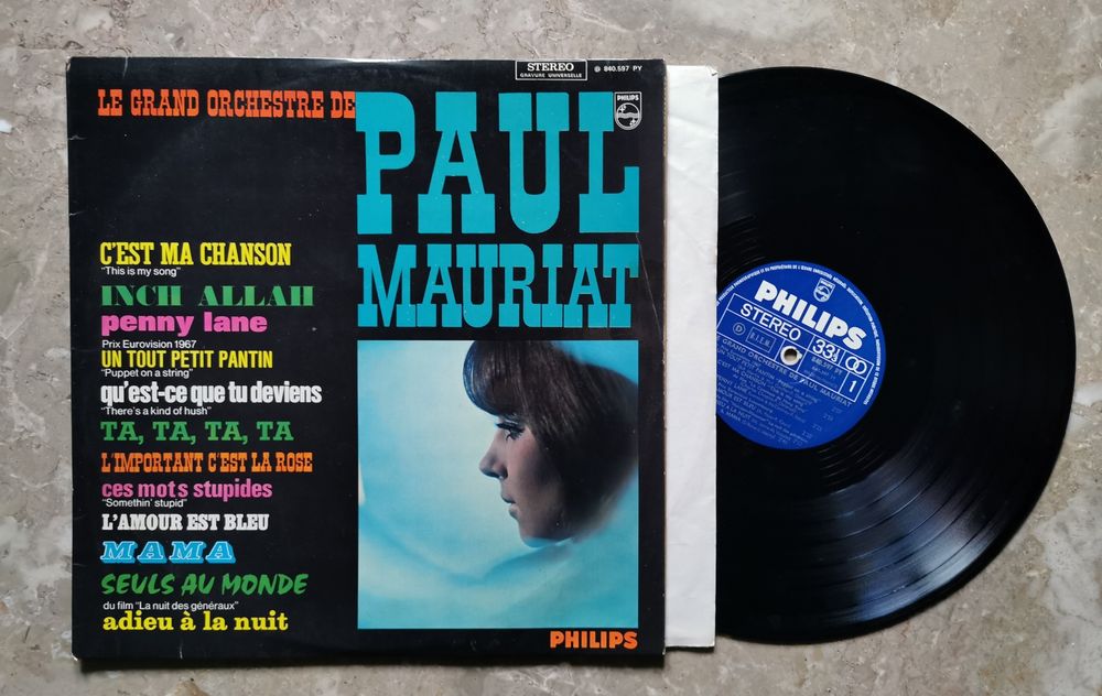 2 Vinis Paul Mauriat - Le Grand Orchestre de Paul Mauriat Vol. 5 e 6