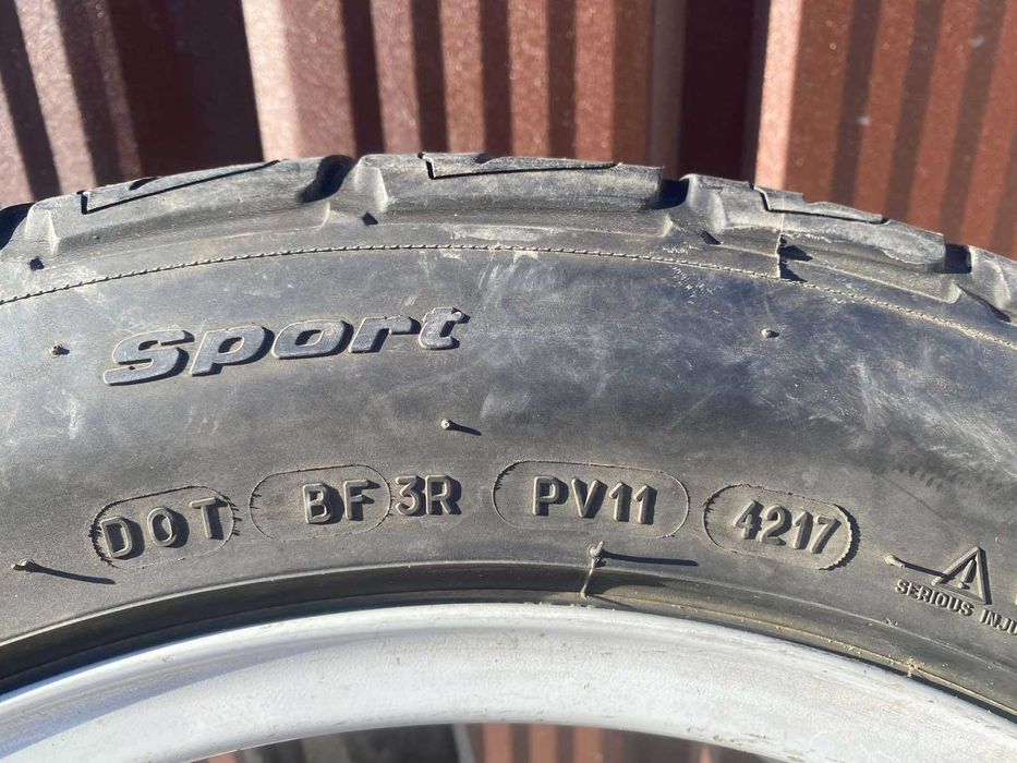 BF Goodrich 215-55-17 шини, резина.