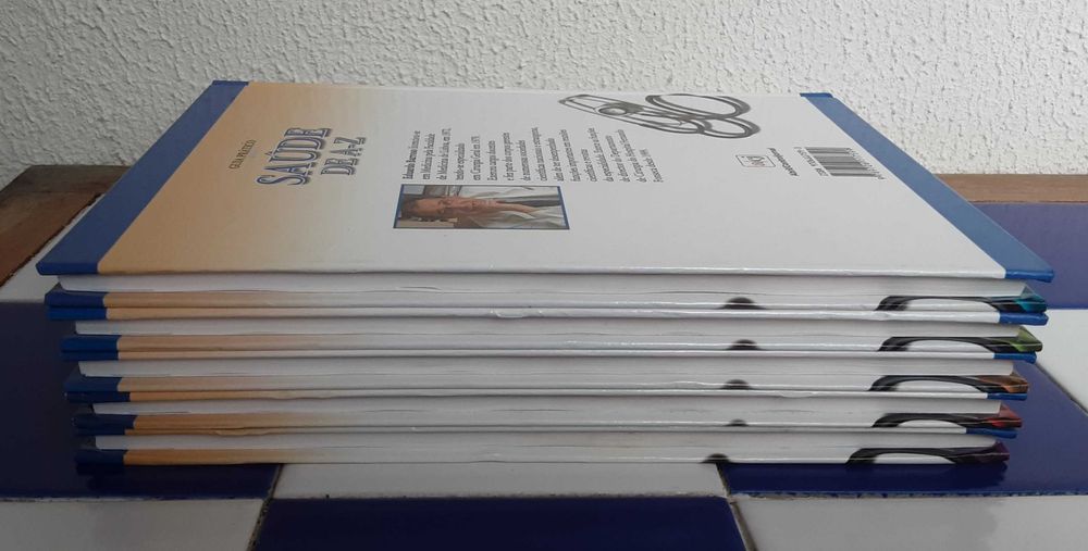 Conjunto de 5 Livros "Guia Prático - Saúde de A a Z" (Como NOVOS!)