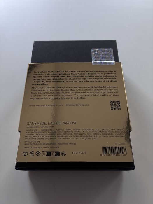 Marc Antoine Barrios Ganymede Eau de Parfum