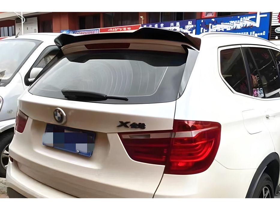 BMW X3 F25 2011-2018 рр. Спойлер (чорний глянець)