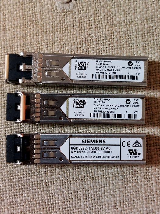 Оптический модуль GLC-SX-MMD 10-2626-01  новый.  6GK5992-1AL00-8AA0 .