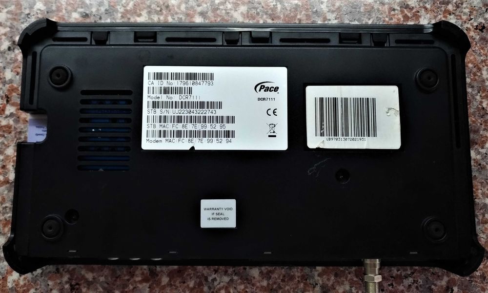 Декодер ТВ тюнер UPC Mediabox HD DCR7111