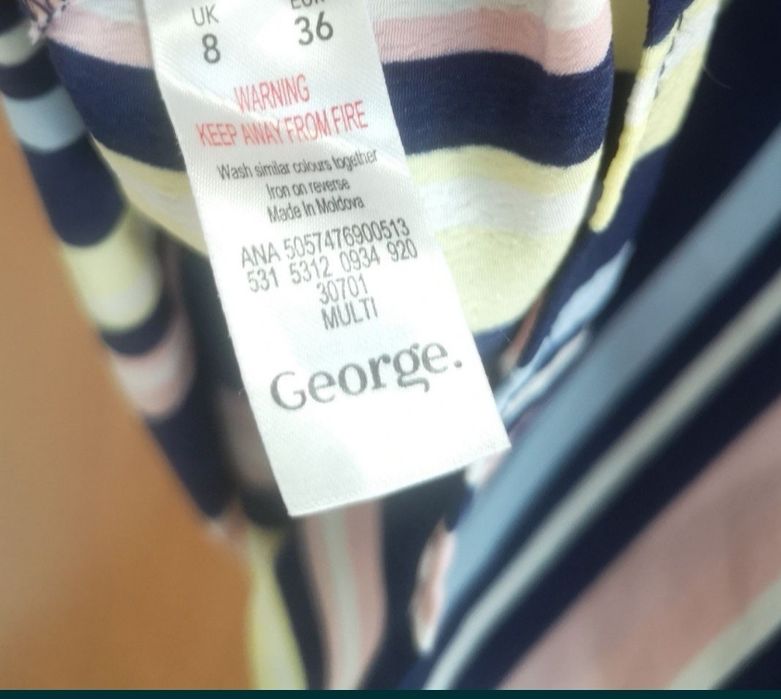 Блуза блузка George с открытыми плечами