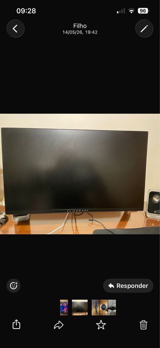 Monitor allienware 25 polegadas487364974692935681