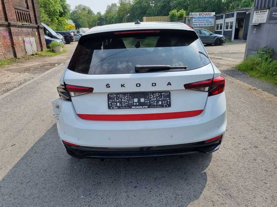 Бампер Skoda Fabia III Monte Carlo  Запчастини Шкода Фабіа