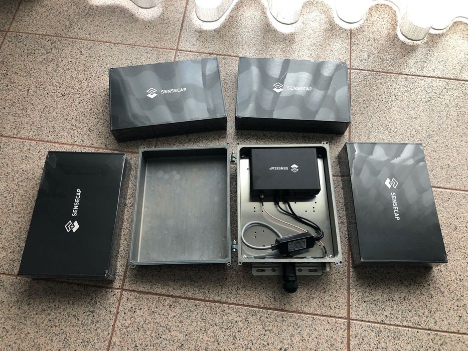 Sensecap M1 4G 868 Miner de hnt helium novo selado - 4 Unidades