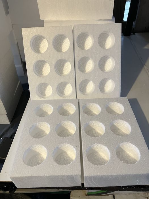 Ovos …. Caixas de envio de ovos para incubacao em segurança