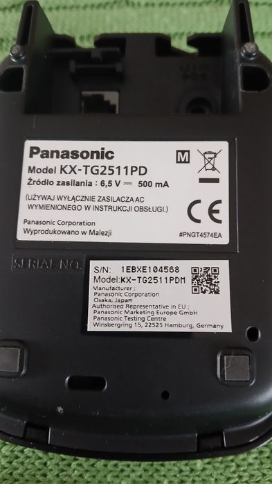 Telefon stacjonarny bezprzewodowy Panasonic