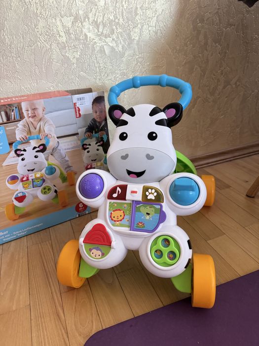 Дитячі інтерактивні ходунки каталка Fisher Price