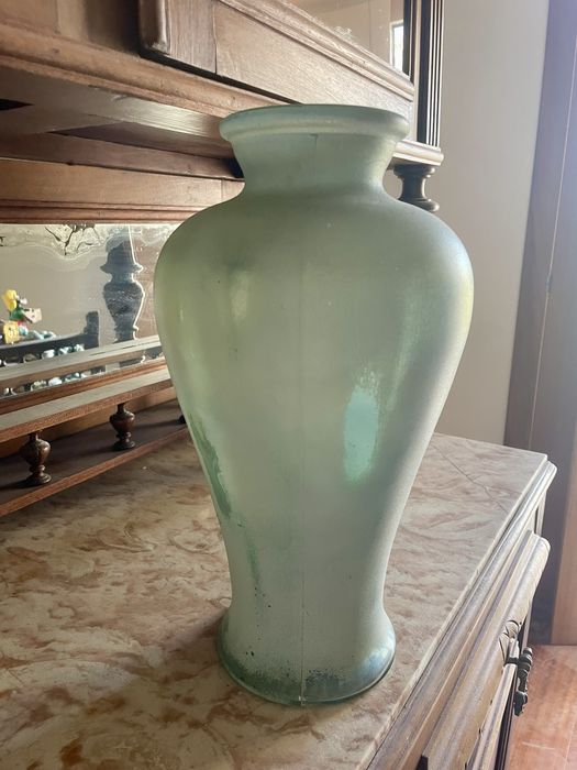 Jarra de Vidro pintado