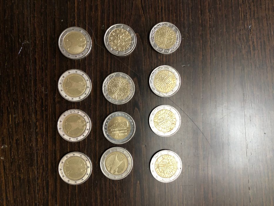 Moedas de 2 euros