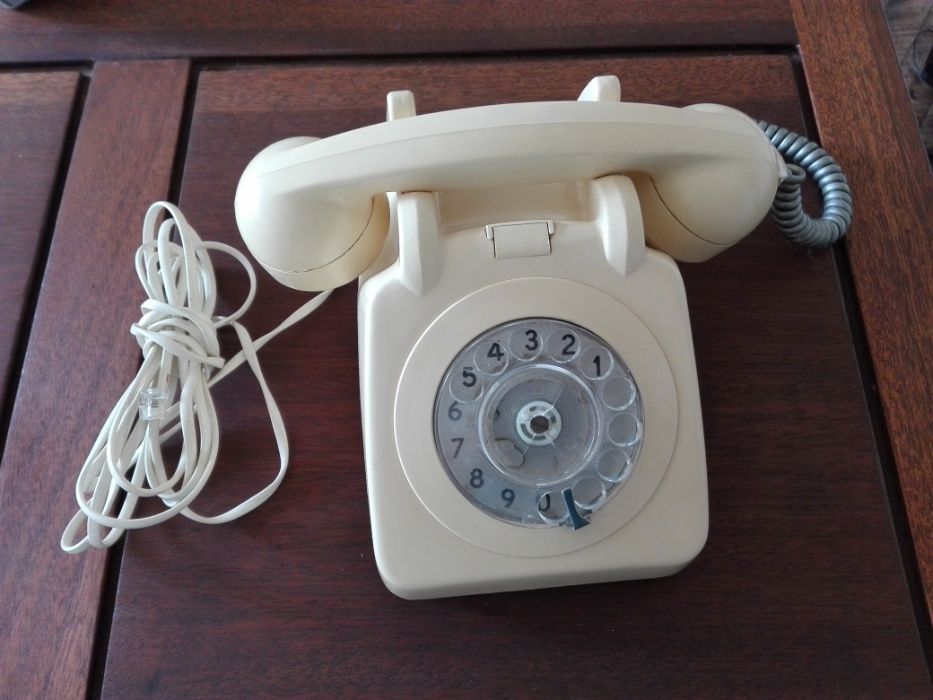 Telefone Antigo creme