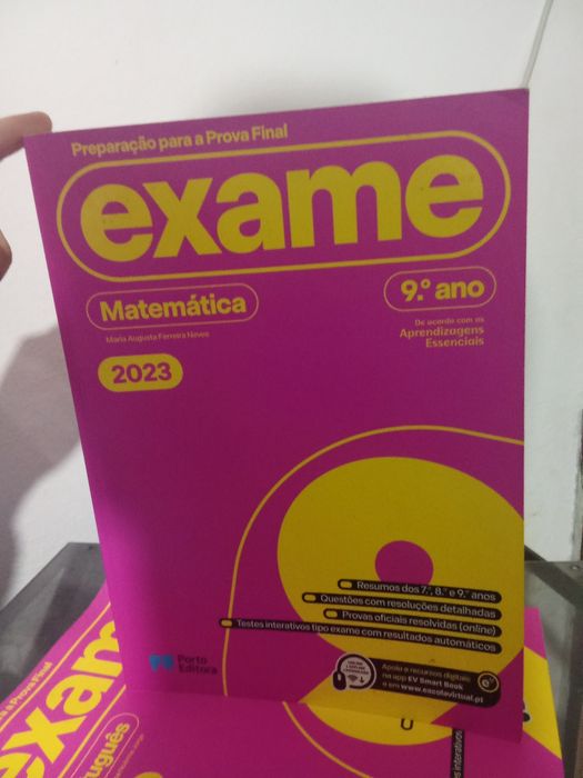 Livro de exame do 9ºano