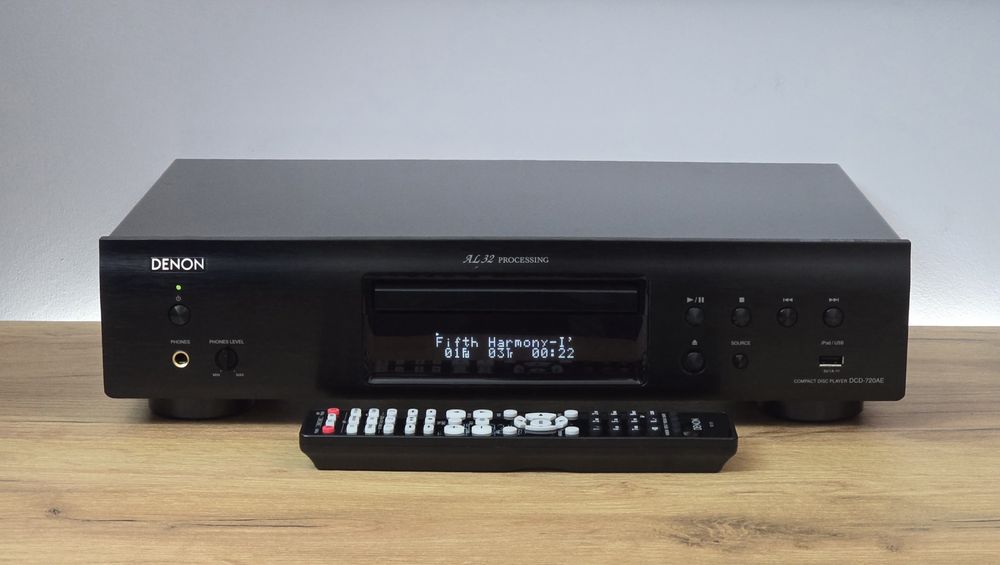 Denon DCD-720AE Odtwarzacz CD z Pilotem MP3 USB WMA