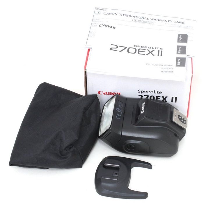 Canon Speedlite 270EX II — спалах для фотокамери, як новий