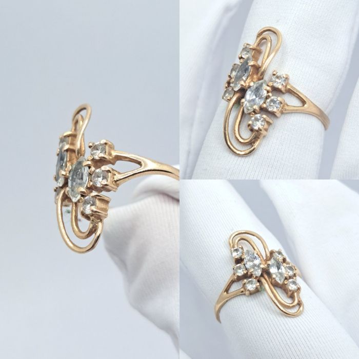 Кольцо золотое 585 проби 2.44 гр.