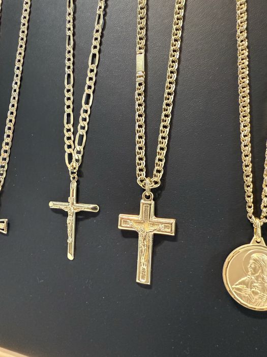 Nowe złote Łańcuszki i Przywieszki Pr. 585 14K