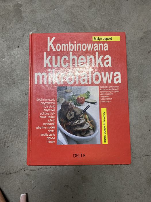Kombinowana kuchenka mikrofalowa książka kucharska