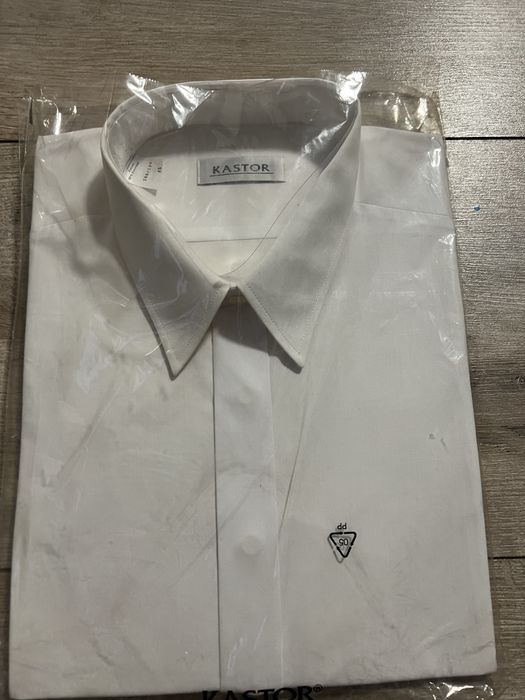 Biala koszula dlugi rekaw do garnituru rozm 46 kastor