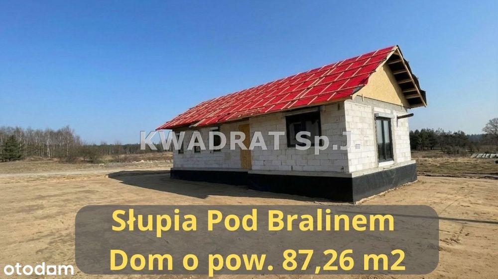 Nowe domy w spokojnej okolicy Słupia pod Bralinem!