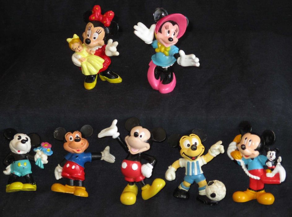 Boneco Pvc Vintage Minnie Bullyland