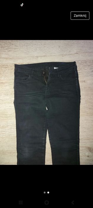 Spodnie skinny czarne