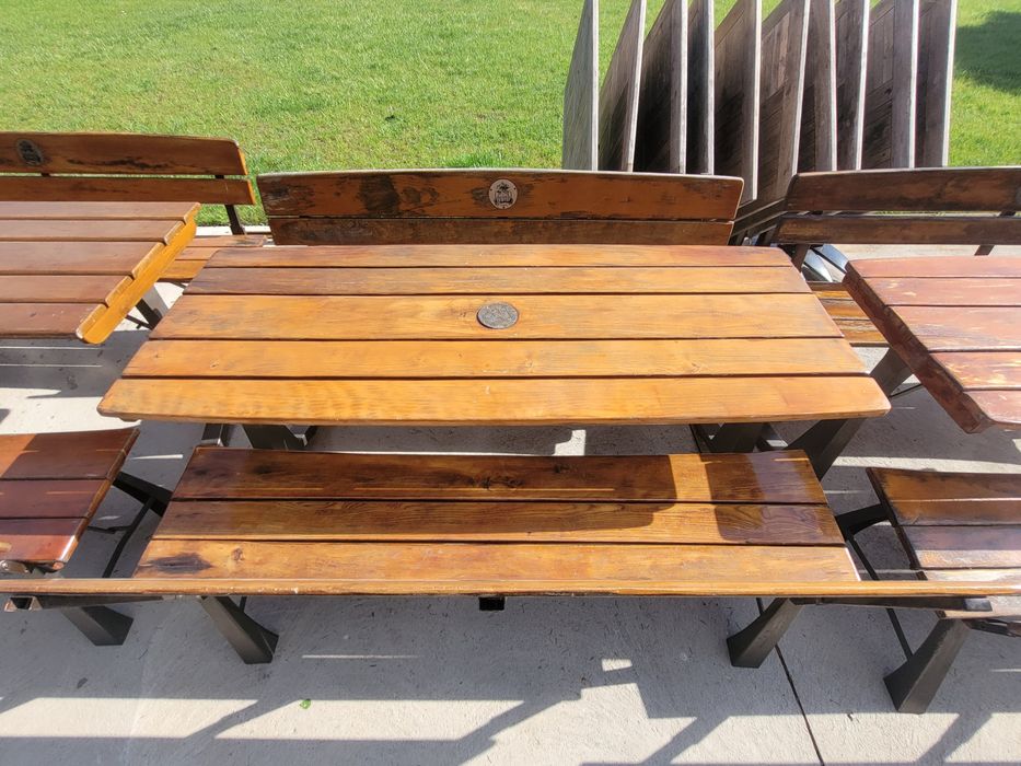 Meble ogrodek piwny bar restauracja