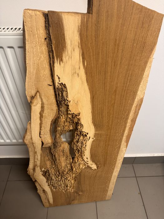 Deska na stolik pod zywice, po korniku