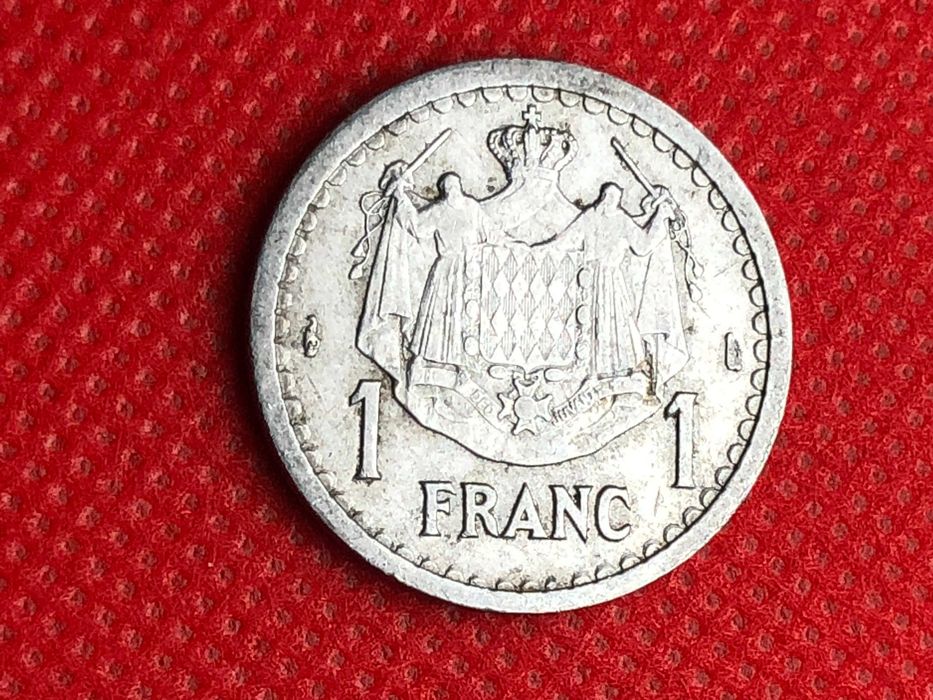 Mónaco 1943 - 1 Franco Alumínio