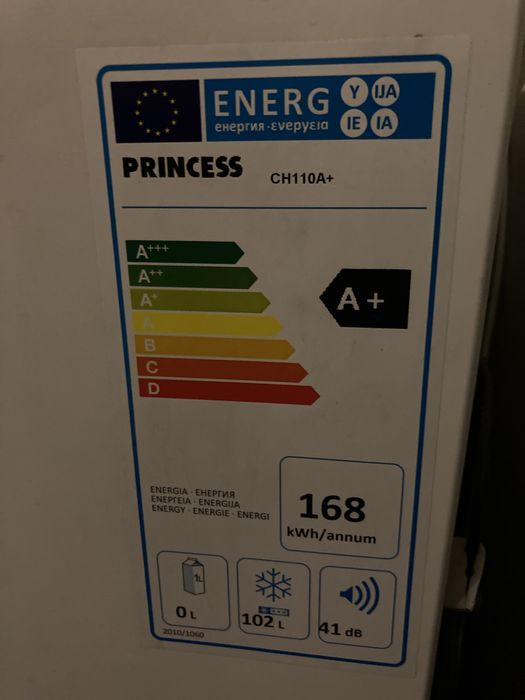 Arca Congeladora 102L A+
