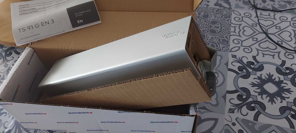 Mola TS91G DORMAKABA para porta corta fogo