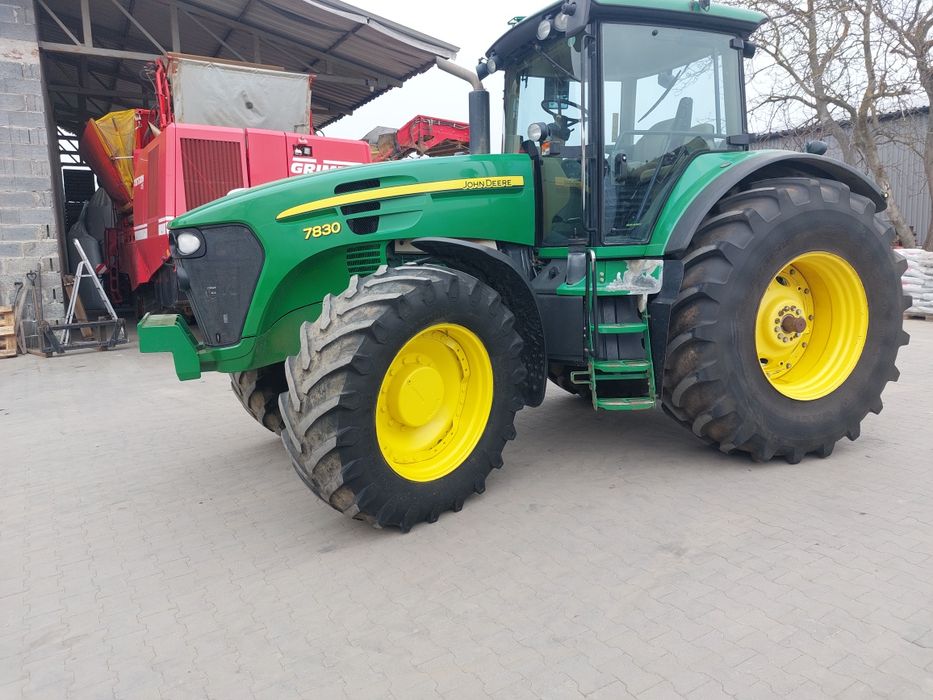 John deere 7830 Pełny serwis udokumentowany przebieg