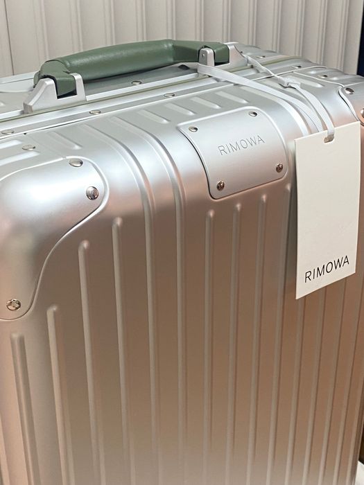 Валіза Rimowa Twist  olive алюмінієва ручна поклажа /чемодан алюминиевый для ручной клади