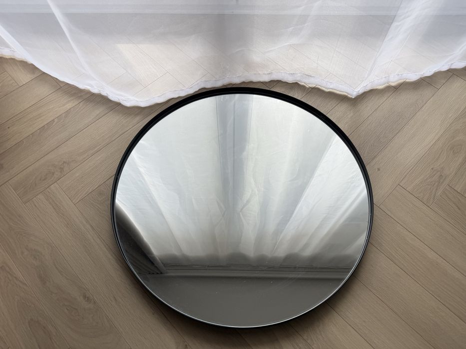 Lustro ścienne okrągłe 50 cm Sklum