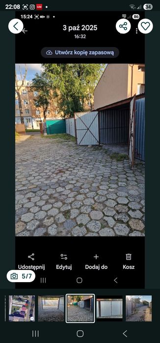 Garaż blaszany blaszak