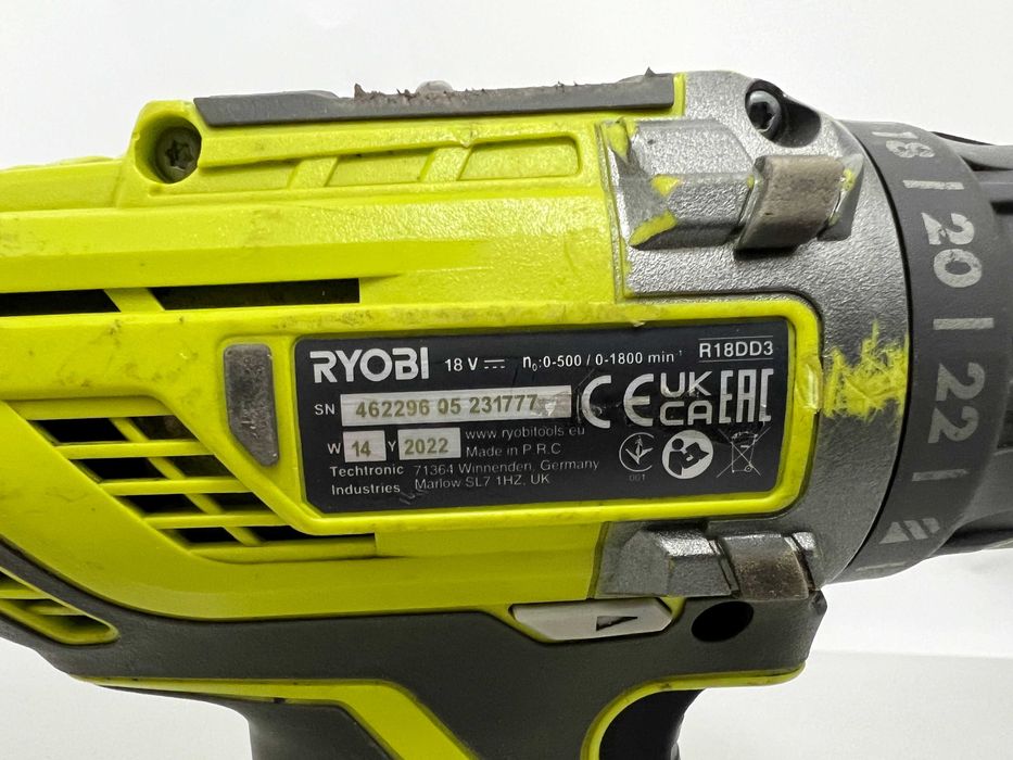 Wiertarko Wkrętarka Akumulatorowa Ryobi R18DD3 * Komis Madej Gorlice