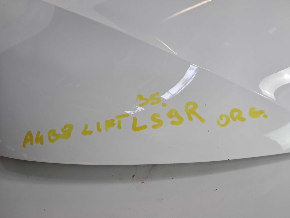 Maska pokrywa silnika AUDI A4 B8 LIFT LS9R oryginał wygłuszenie