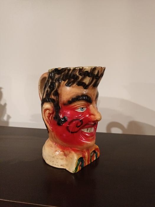 CANECA ANTROPOMÓRFICA muito antiga e rara