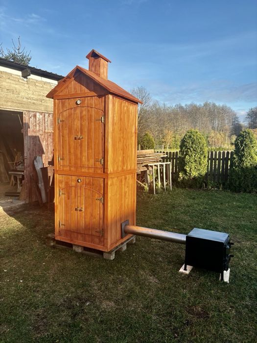 Wędzarnia z paleniskiem