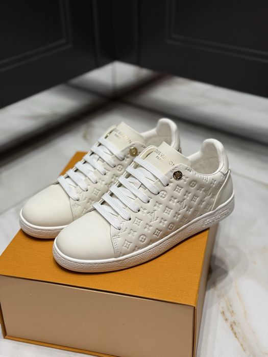 Trampki Louis Vuitton White Leather